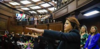 FABIOLA ALANÍS, PRESIDENTA DE LA JUNTA DE COORDINACIÓN POLÍTICA DE LA 76 LEGISLATURA DE MICHOACÁN