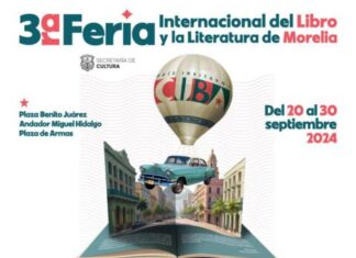 Hoy arranca Tercera Feria Internacional del Libro y la Lectura de Morelia