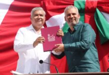 LXXVI Legislatura de Michoacán recibe el Tercer Informe de Gobierno de Alfredo Ramírez Bedolla