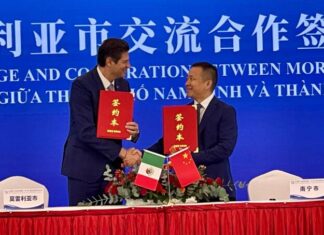 FIRMAN HERMANAMIENTO MORELIA Y NANNING, CHINA