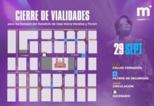 Conoce los cortes a la circulación por concierto de aniversario del natalicio de José María Morelos