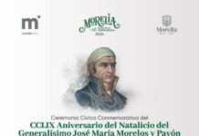Gobernador, Alfredo Ramírez Bedolla, orador oficial en ceremonia por natalicio del Generalísimo don José María Morelos y Pavón