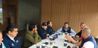 ENCABEZA ALFONSO MARTÍNEZ REUNIÓN DE CONTINGENCIA CON GABINETE MUNICIPAL