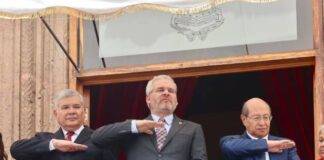 PRESENCIA BEDOLLA DESFILE CÍVICO MILITAR POR EL 214 ANIVERSARIO DE LA INDEPENDENCIA DE MÉXICO