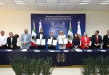 RESPONSABILIDAD SOCIAL VALOR QUE COMPARTEN UMSNH Y FEMSA; SIGNAN ACUERDO