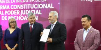 ENTREGA BEDOLLA, INICIATIVA DE REFORMA AL STJEM