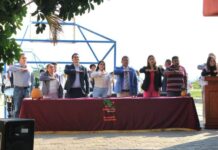 CON ARRANQUE DE OBRA, PLANTEL TANGANCÍCUARO DEL CECYTEM CELEBRA 17 AÑOS