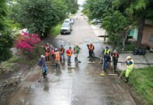 GOBIERNO DE MORELIA REALIZA LIMPIEZA INTEGRAL EN COLONIAS AFECTADAS POR DESFOGUE DE CONAGUA