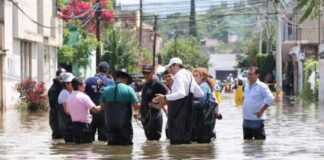SE INUNDARON NUEVE COLONIAS EN MORELIA, TRAS DESFOGUE EN PRESA: COINTZIO