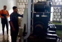 Trabajadores del municipio laboran en rehabilitación de la planta de la Mintzita