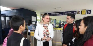 Las y los peatones son primero en la Universidad Michoacana