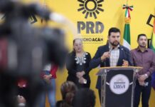 PRD Michoacán listo para elección extraordinaria en Irimbo