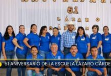 Celebran Humberto Jiménez Solís 51 años de educación y valores en la Escuela Primaria ‘Lázaro Cárdenas’