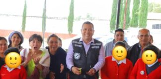 Inaugura Barragán techumbre en primaria de Capula con el programa «Échale una Mano a las Escuelas»