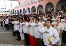 UMSNH hace honor a los “Sentimientos de la Nación” del Generalísimo Morelos; nicolaitas participan en el desfile de Apatzingán
