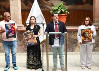 Presenta Toño Ixtláhuac las actividades del Festival Ánimas de la Heroica 2024