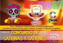 Invita Ayuntamiento de Los Reyes a celebrar el Día de Muertos con Concurso de Catrinas y Exposición de Altares