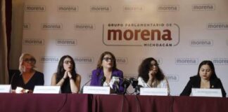 DIPUTADAS DE MORENA PROPONEN ENDURECER PENAS POR FEMINICIDIO EN MICHOACÁN