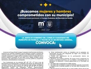 CONSEJO CIUDADANO EMITE CONVOCATORIA PARA RENOVAR SUS INTEGRANTES