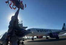 Vuelo de Volaris Morelia-Monterrey llega con grupo de turoperadores que promocionará Michoacán