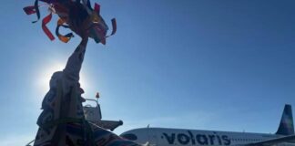 Vuelo de Volaris Morelia-Monterrey llega con grupo de turoperadores que promocionará Michoacán