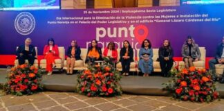 Instalan Punto Naranja en el Congreso de Michoacán; atenderán a mujeres en situaciones de riesgo