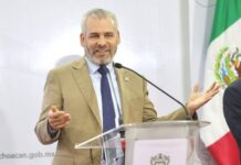 Celebra Bedolla aprobación de reforma constitucional en favor de la UMSNH