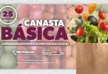 En Morelia se vende canasta básica en menos de mil pesos: Sedeco