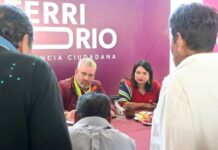 «Eréndira Isauro y Alfredo Ramírez en la Sexta Audiencia Pública Ciudadana en San Felipe de los Herreros»