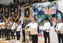 Yarabí Ávila pone en marcha la fiesta deportiva en la UMSNH con más 6 mil jóvenes