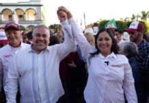 Jesús Mora acompañó a Norma Santillán en su cierre de campaña en Irimbo