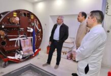 Por arrancar operaciones nuevo acelerador lineal y Pet Scan; supervisa Bedolla instalación