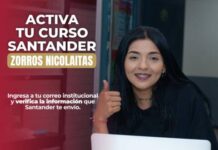 Hoy, último día para activar tu Curso Santander “Zorros Nicolaitas”; no te quedes fuera