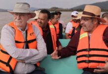 Larga vida al lago de Pátzcuaro; Gobierno estatal y Sader continuarán acciones para su recuperación