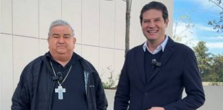 Monseñor Garfias Merlos y Alfonso Martínez invitan a Magno Posada