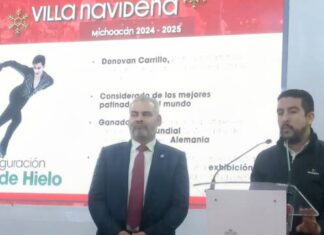 Inaugurarán pista de hielo en Ceconexpo, con Donovan Carrillo