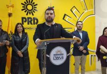 Octavio Ocampo niega desbandada en el PRD y pide investigar a alcaldesa de Coalcomán
