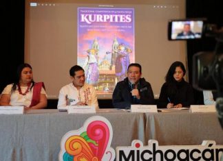 Nuevo San Juan Parangaricutiro invita a la competencia de los kúrpites