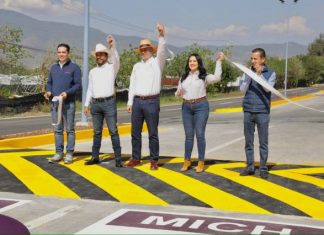 Con más obra garantizamos seguridad y desarrollo en Los Reyes: Bedolla