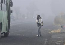 Emite PC estatal recomendaciones ante bajas temperaturas; en riesgo 16 municipios