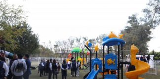 La UMSNH es propiedad de todas y todos; Yarabí Ávila inaugura el parque infantil “El Crisol” en CU