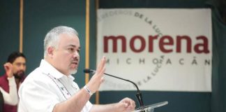 Jesús Mora responsabiliza a gobiernos anteriores de la inseguridad en Michoacán