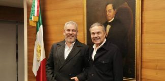 Bedolla e Infonavit dan seguimiento al acuerdo de construcción de viviendas