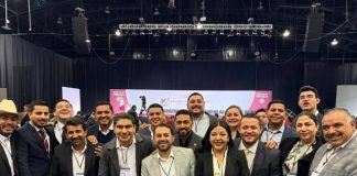 Presidentes municipales del PRDM acuden a encuentro con Presidenta de México