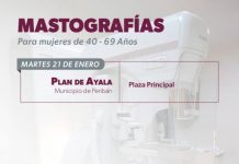 SSM realizará mastografías gratuitas en Peribán