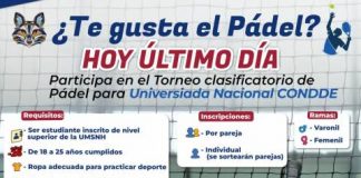 Debutará el pádel en la Universiada; UMSNH lanza convocatoria, hoy último día de registro