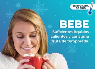 Mantenerse hidratado también es importante en temporada de frío: SSM