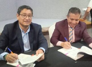 IEM e INE firman convenio con Michoacán, para instalar casillas en edificios públicos y escuelas