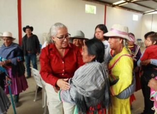 Emma Rivera reafirma su compromiso con los pueblos originarios desde el Congreso de Michoacán