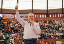 Ramírez Bedolla exige respeto para México y cierra filas con Sheinbaum